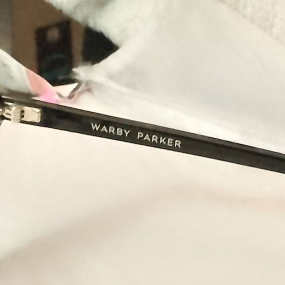 Warby Parker "Haley M" Women's Black Cat-Eye Eyeglasses (Includes Lenses) - Picture 5 of 6